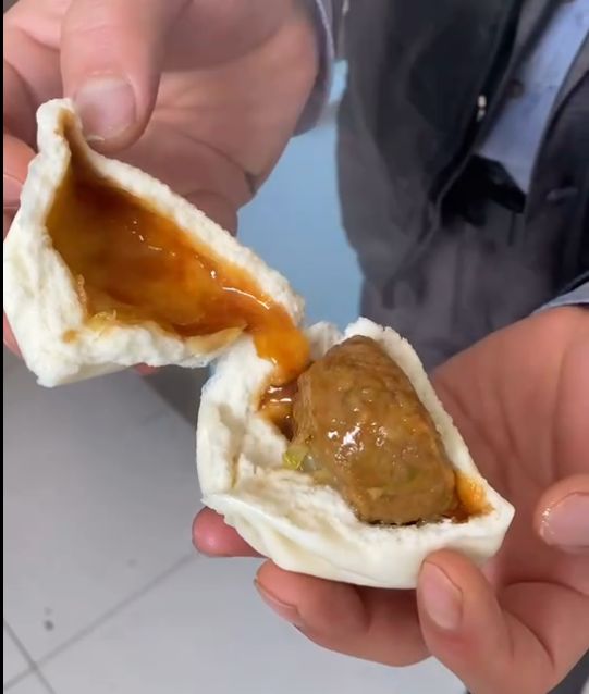 速凍包子機做出來的包子